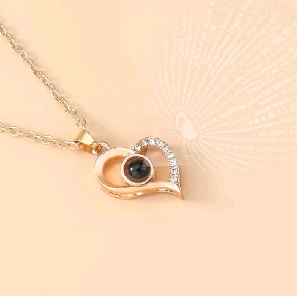 100 Languages "I love you" Necklace